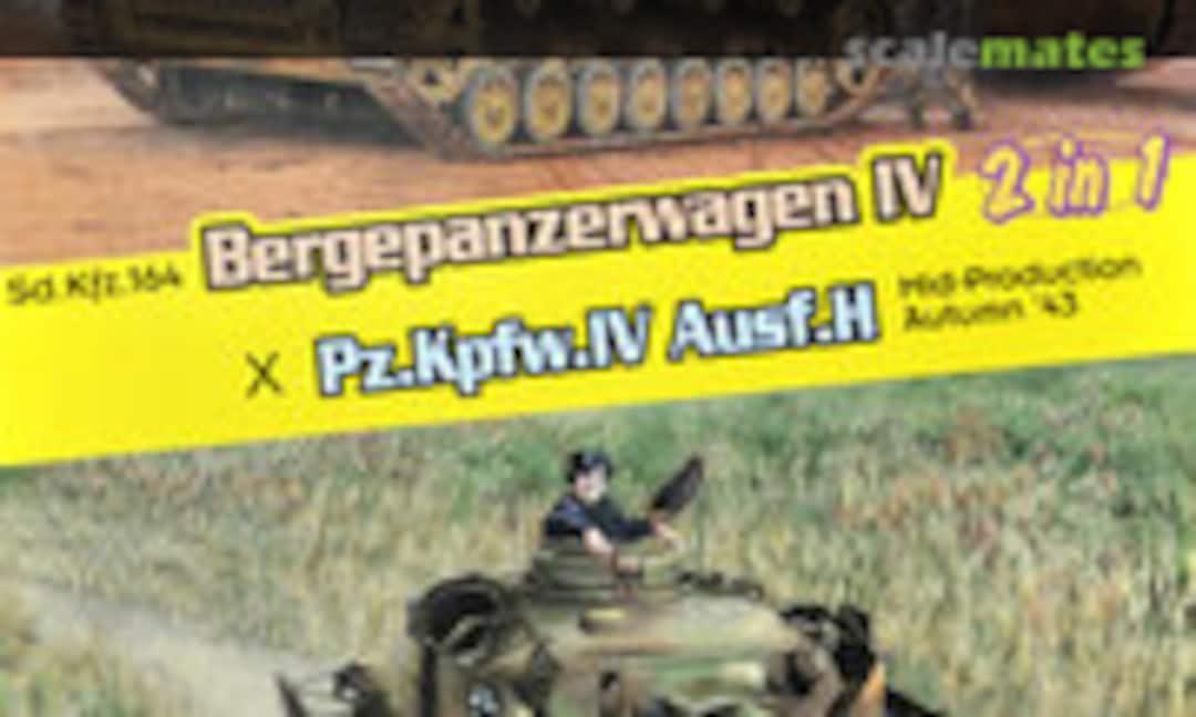 1:35 Sd.Kfz.164 Bergepanzerwagen IV/Pz.Kpfw.IV Ausf.H Mid-Production Autumn'43 (Dragon 6951)