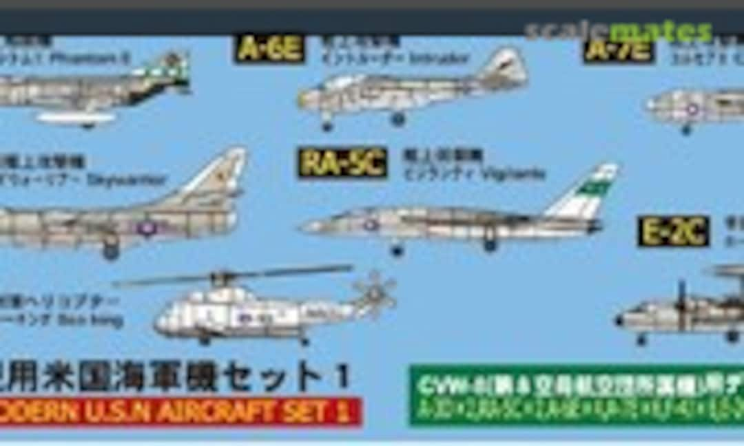 1:700 Modern USN Aircraft Set 1 (Pit-Road S27)