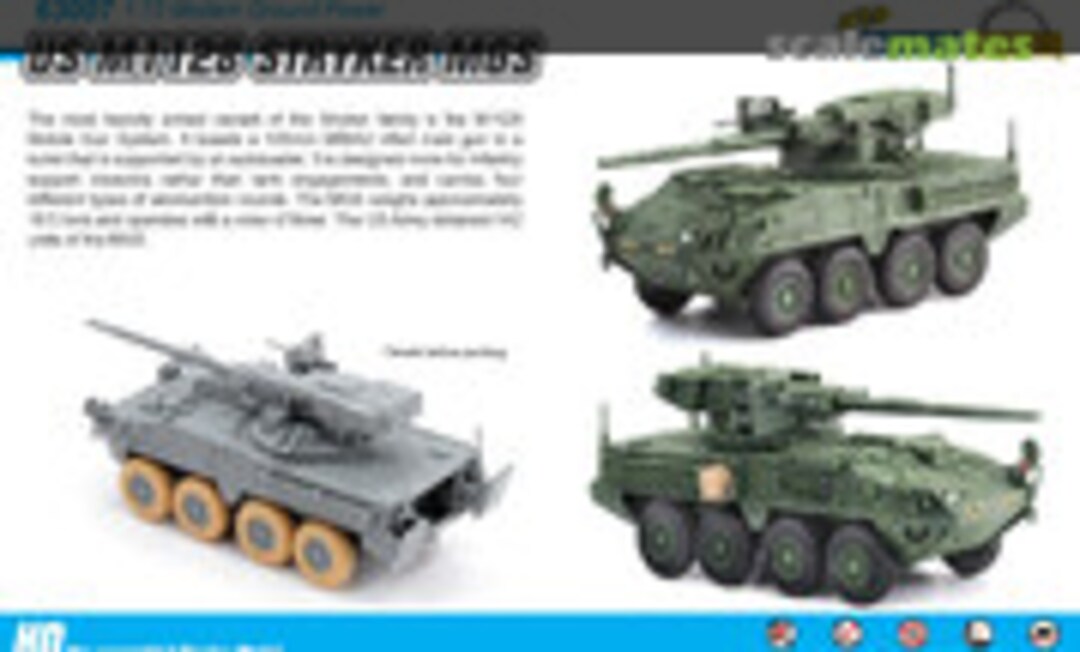 1:72 M1128 Stryker MGS (Dragon Armor 63007)