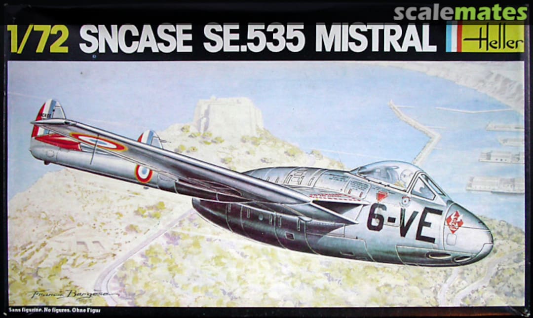 Boxart SNCASE SE.535 Mistral 221 Heller