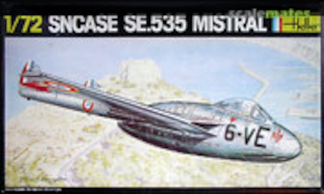 1:72 SNCASE SE.535 Mistral (Heller 221)