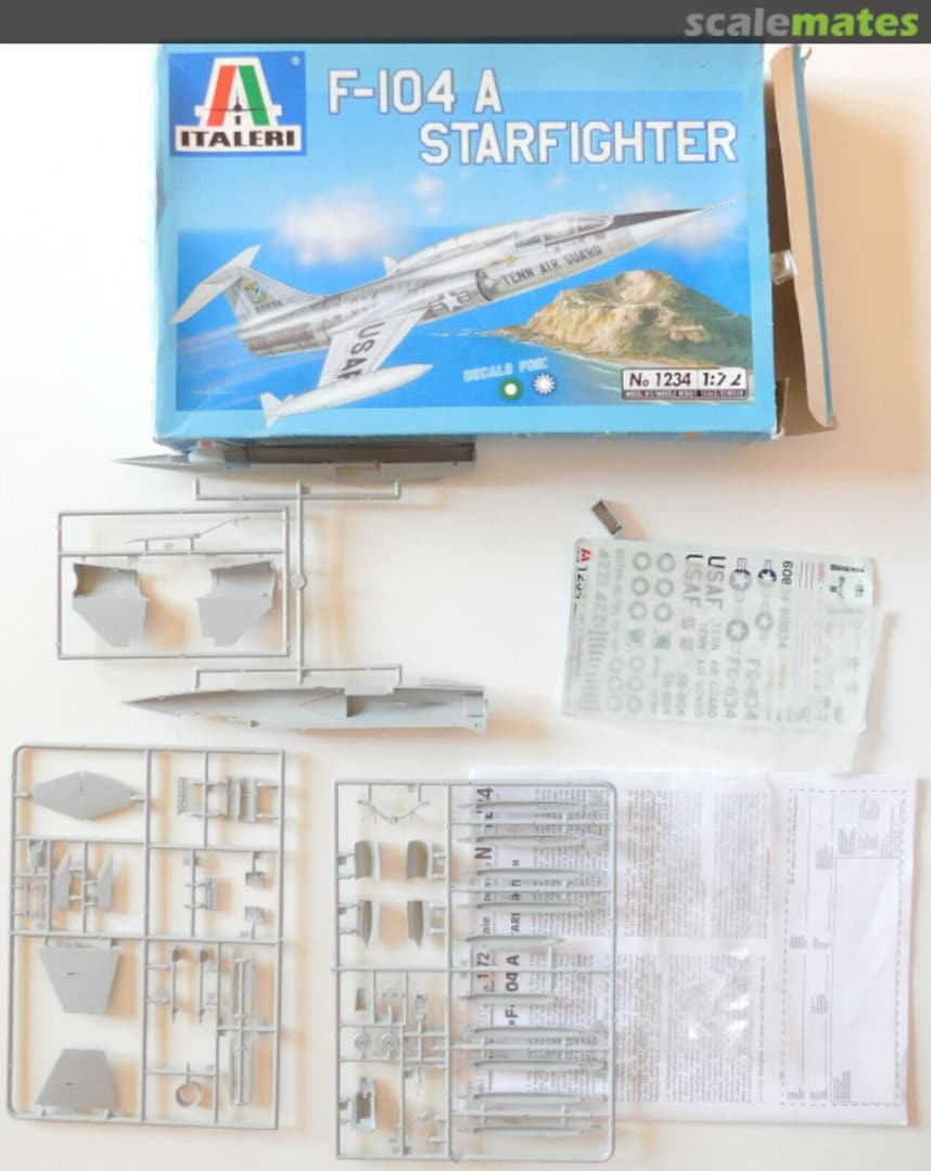 Contents F-104 A Starfighter 1234 Italeri