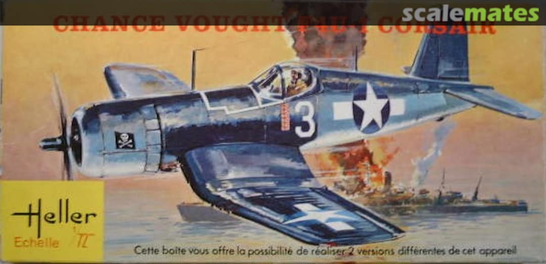 Boxart Chance Vought F4U-1 Corsair 073 Heller