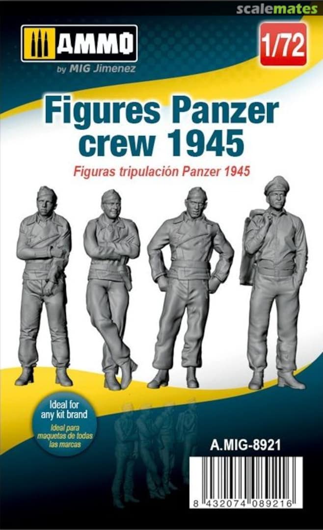 Boxart Figures Panzer Crew 1945 A.MIG-8921 Ammo by Mig Jimenez