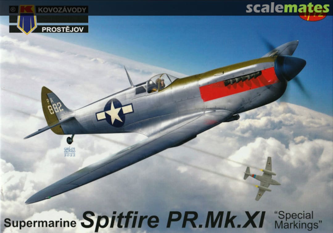 Boxart Supermarine Spitfire PR.Mk XI KPM0294 Kovozávody Prostějov