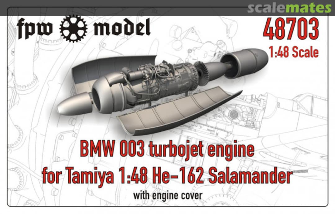 Boxart BMW 003 engine 48703 FPW Model