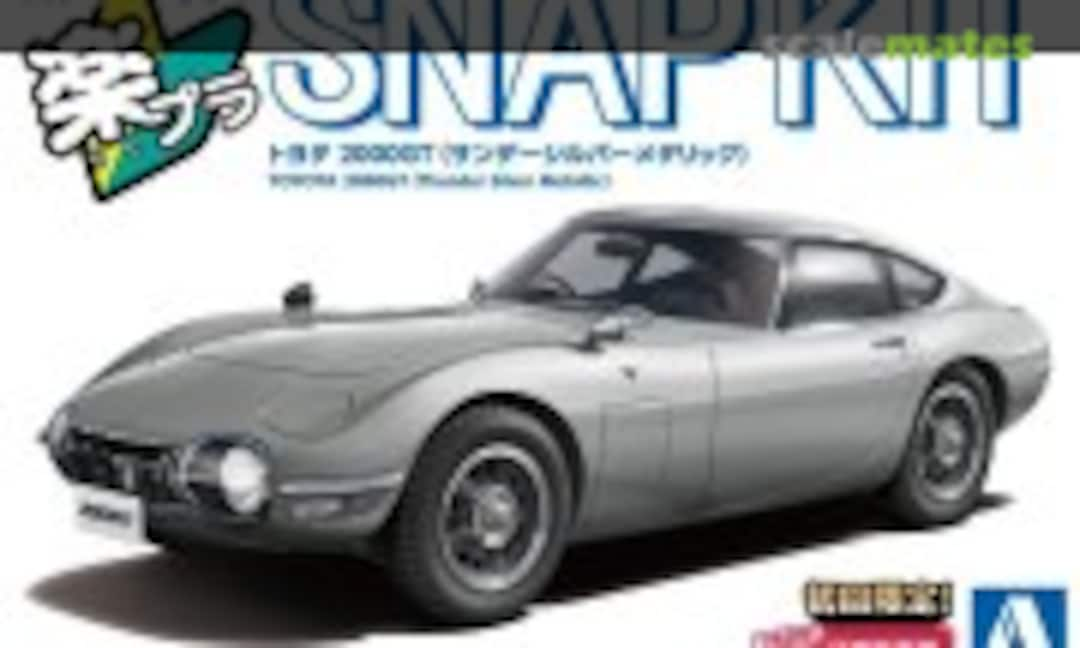 1:32 Toyota 2000GT (Thunder Silver Metallic) (Aoshima 068120)