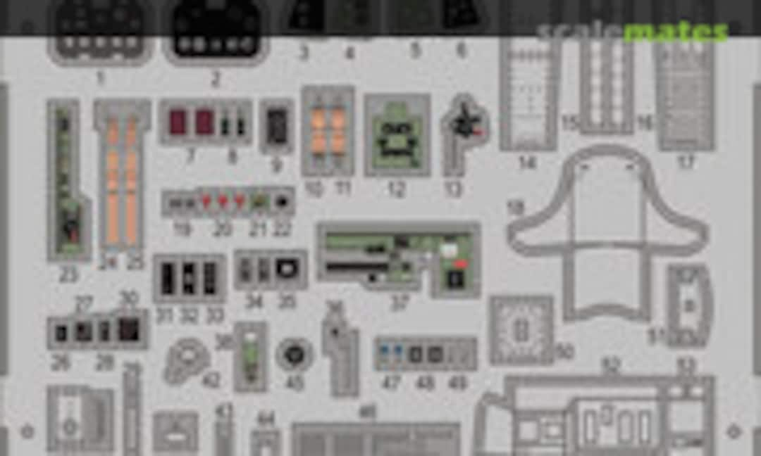 1:72 F6F-5 interior S. A. (Eduard 73404)