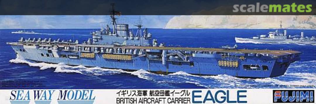 Boxart British Aircraft Carrier Eagle 44124 Fujimi