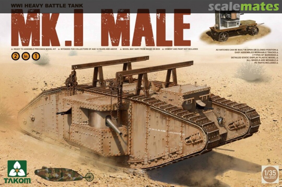 Boxart Mk.I Male 2031 Takom