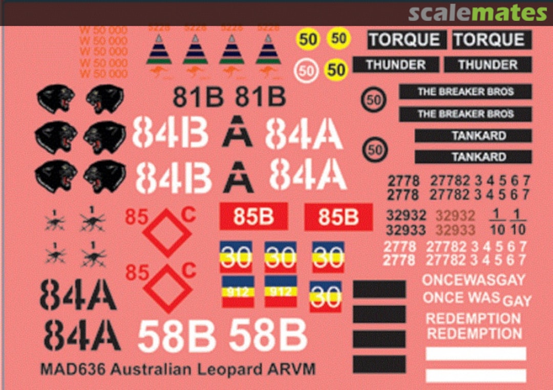 Boxart Australian Leopard AS1 & ARVM MAD636 Mouse House Enterprises