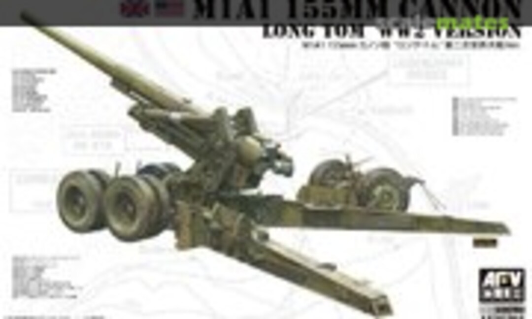 1:35 M1A1 155mm Cannon &quot;Long Tom&quot; (AFV Club AF35295)