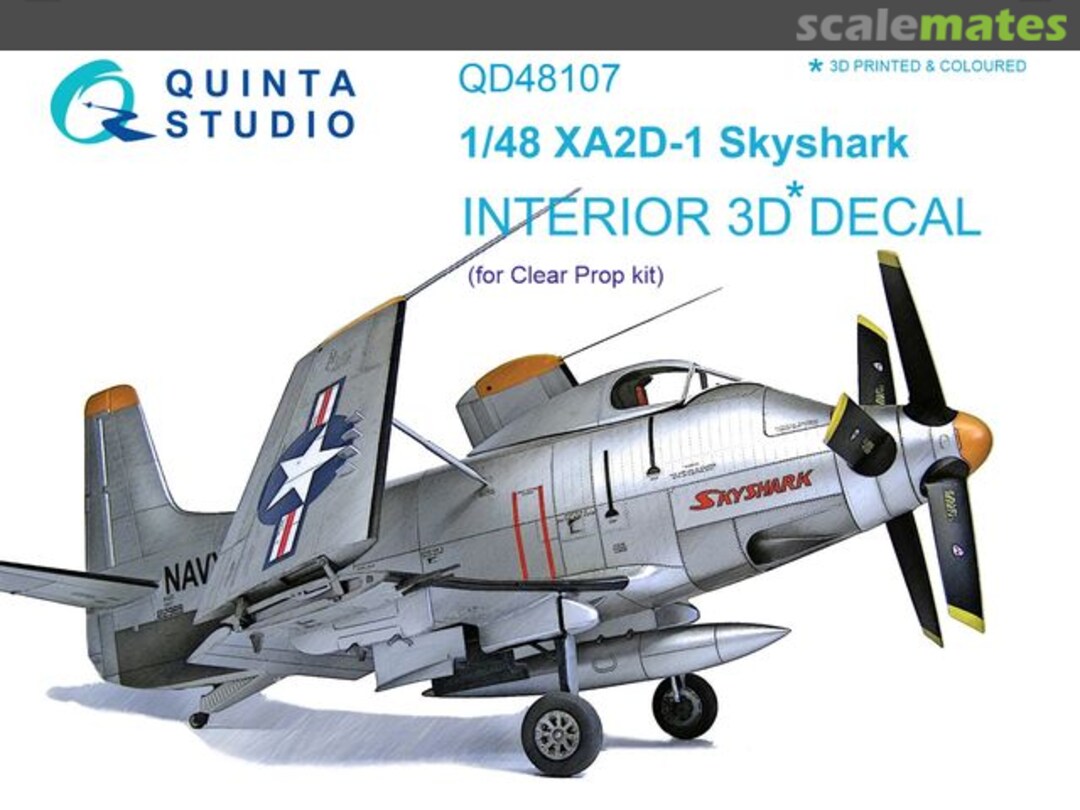 Boxart XA2D-1 Skyshark QD48107 Quinta Studio