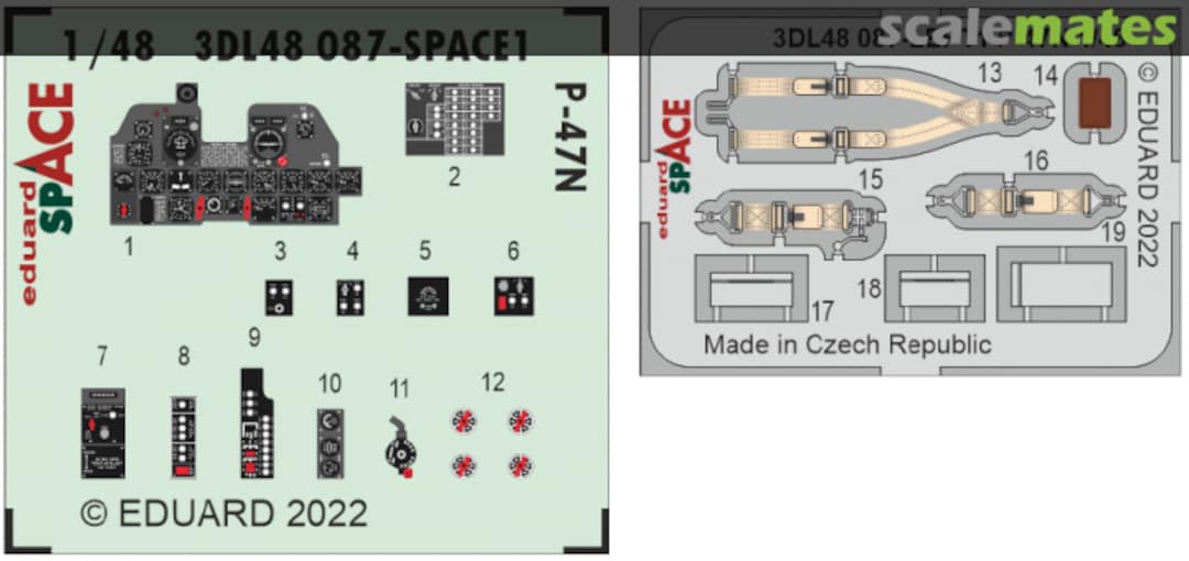 Boxart P-47N 3DL48087 Eduard