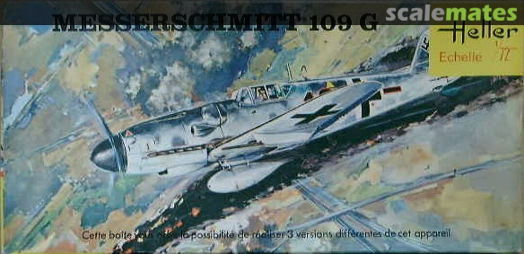 Boxart Messerschmitt 109 G 076 Heller