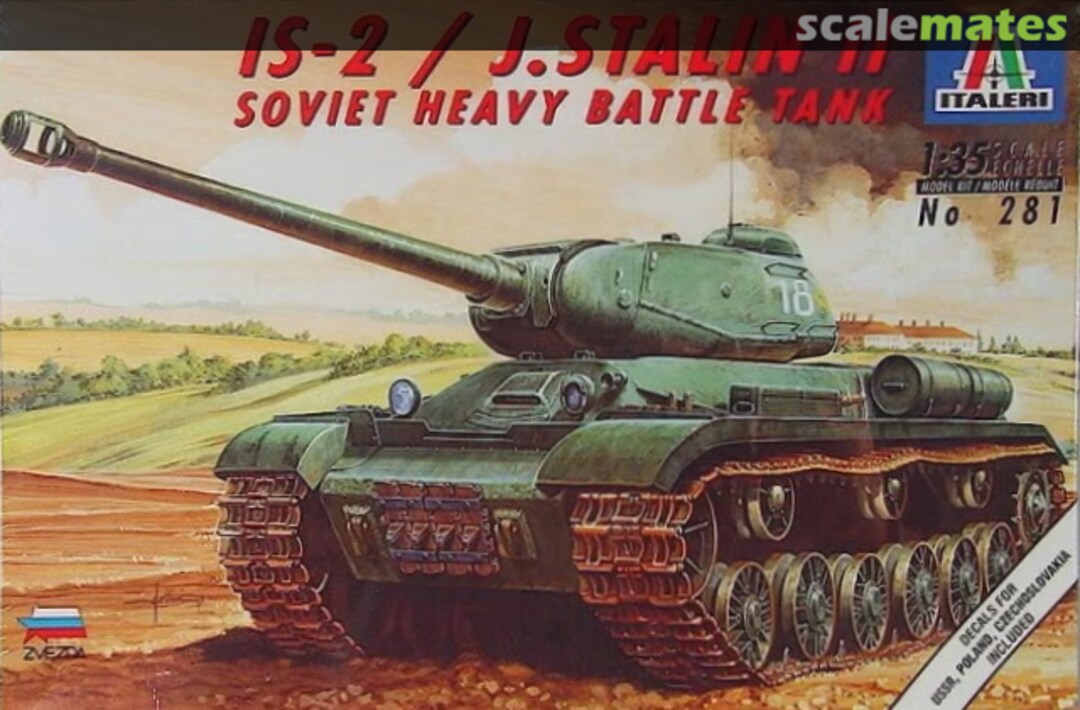 Boxart IS-2/J. Stalin II 281 Italeri