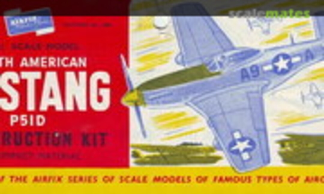 1:72 North American Mustang P51D (Airfix 1405)