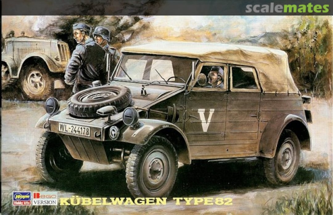 Boxart Kübelwagen Type 82 87991 Hasegawa