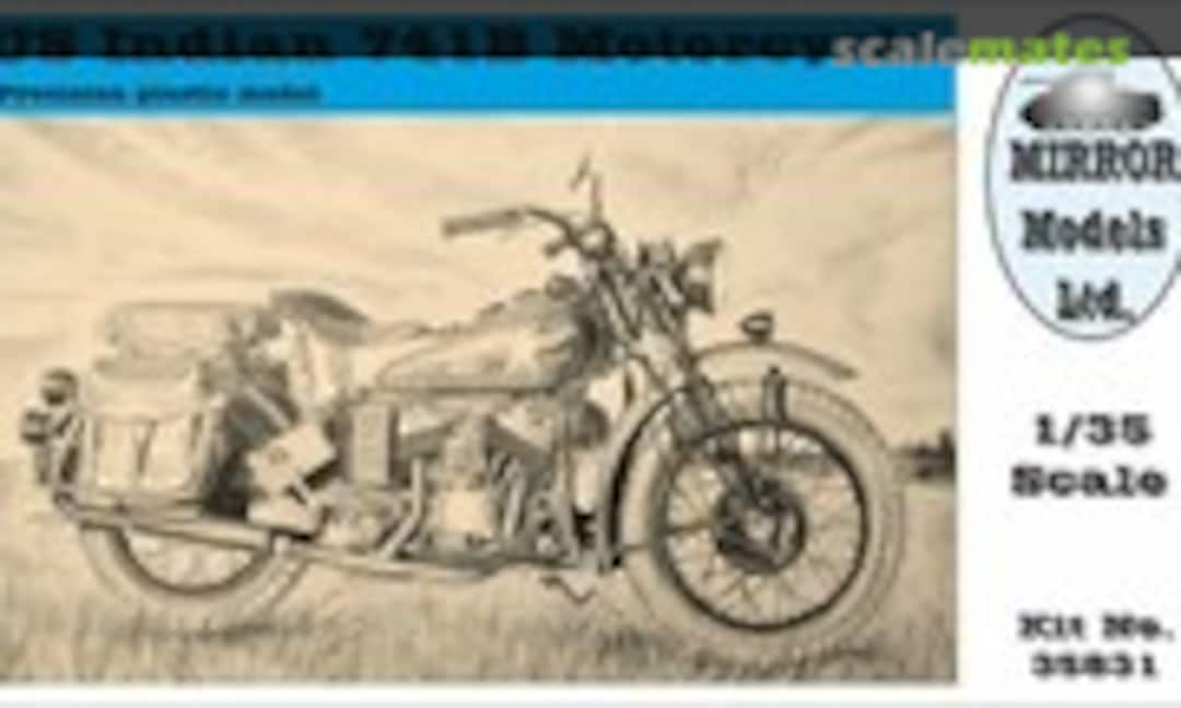 1:35 Indian 741B Motorcycle (MIRROR Models 35831)