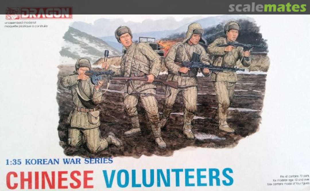 Boxart Volunteers Korean War 6806 Dragon