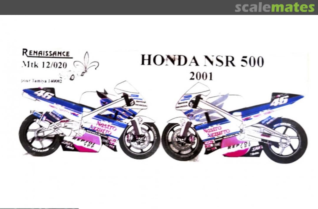 Boxart Honda NSR500 Nastro Azzurro MTK12/020 Renaissance