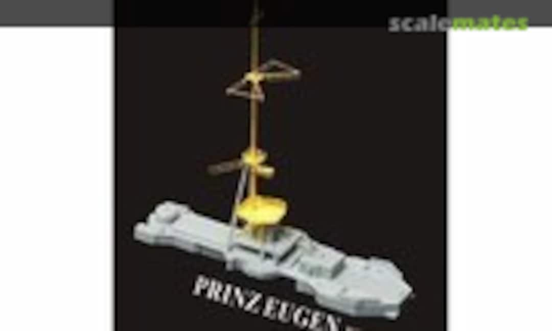 1:700 German Heavy Cruiser Prinz Eugen Metal Mast (FlyHawk Model FH700154)