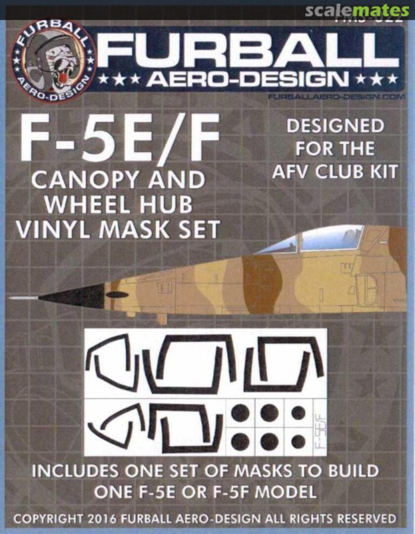 Boxart F-5E/F Tiger II FMS-022 Furball Aero-Design