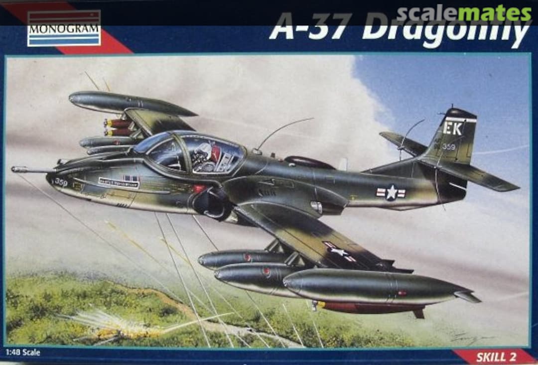 Boxart A-37 Dragonfly 5486 Monogram