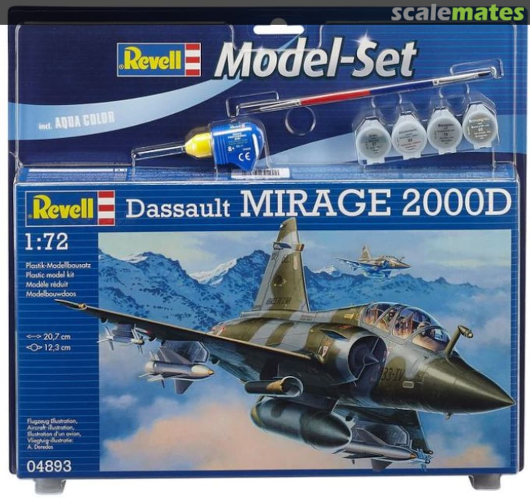 Boxart Dassault Mirage 2000D 64893 Revell