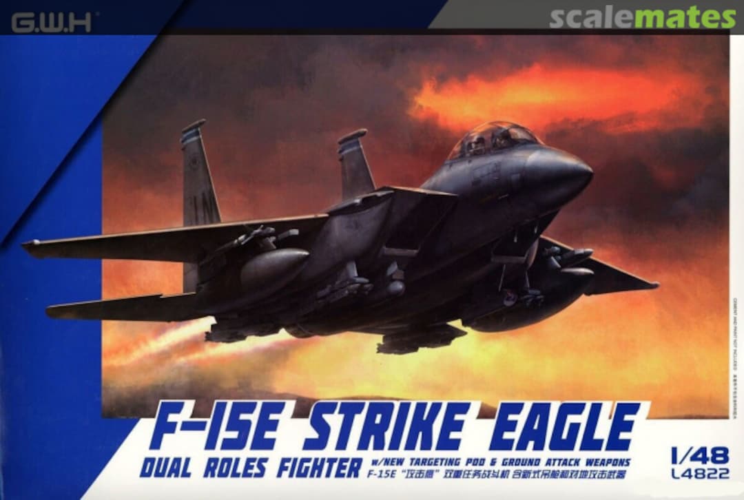 Boxart F-15E Strike Eagle L4822 Great Wall Hobby