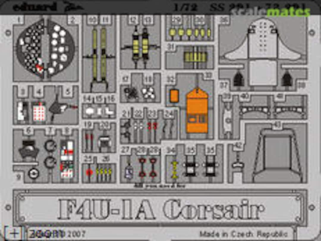 Boxart F4U-1A SS291 Eduard