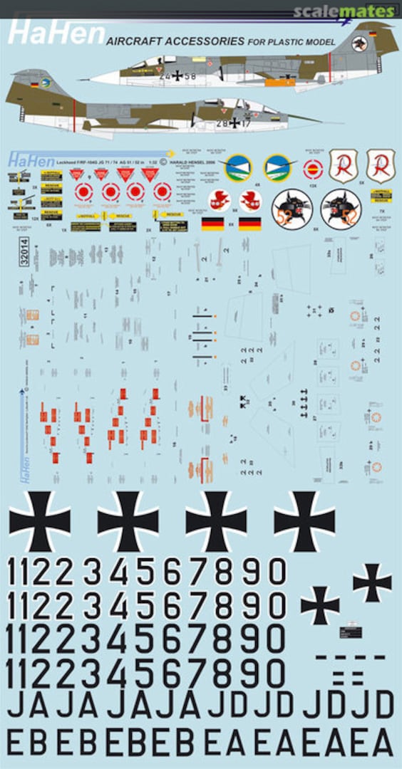 Boxart RF/TF/ F-104G Starfighter 32018 HaHen