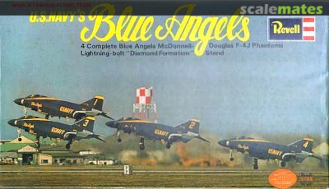 Boxart U.S. Navy's Blue Angles H-186 Revell Japan