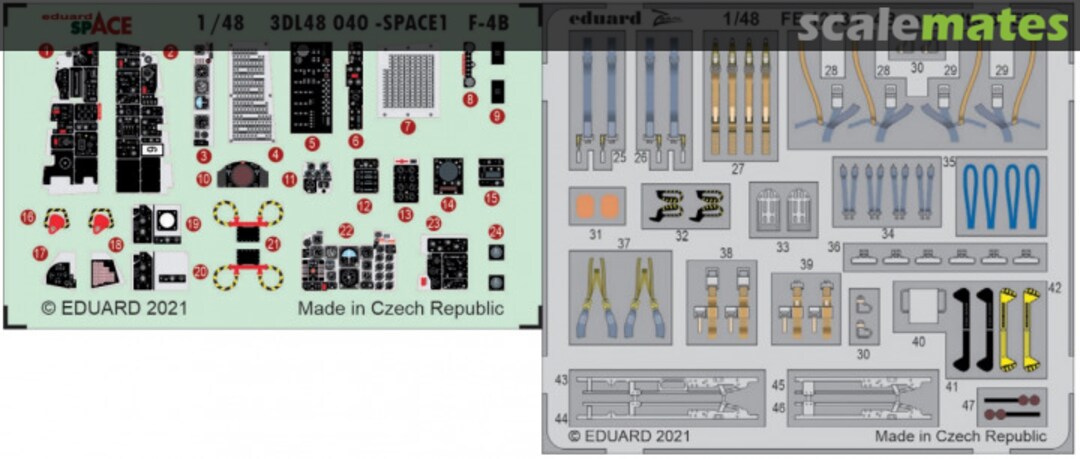 Boxart F-4B 3DL48040 Eduard