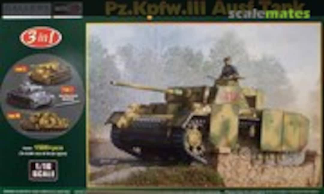 1:16 Pz.Kpfw.III Ausf. Tank (Gallery Models 64011)