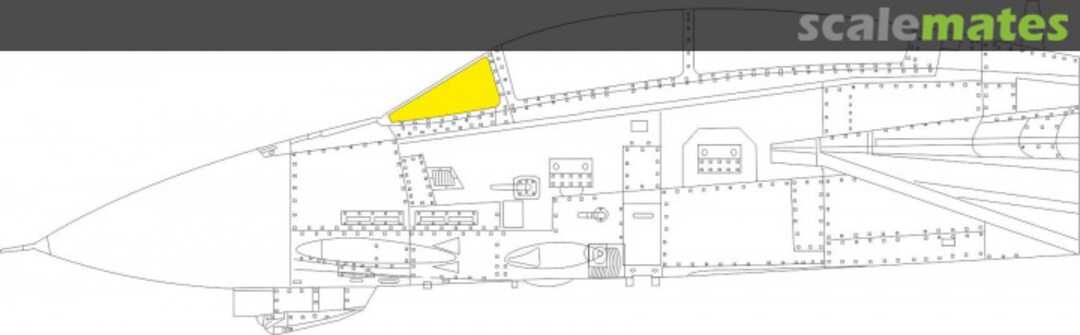 Boxart F-14B windshield EX988 Eduard