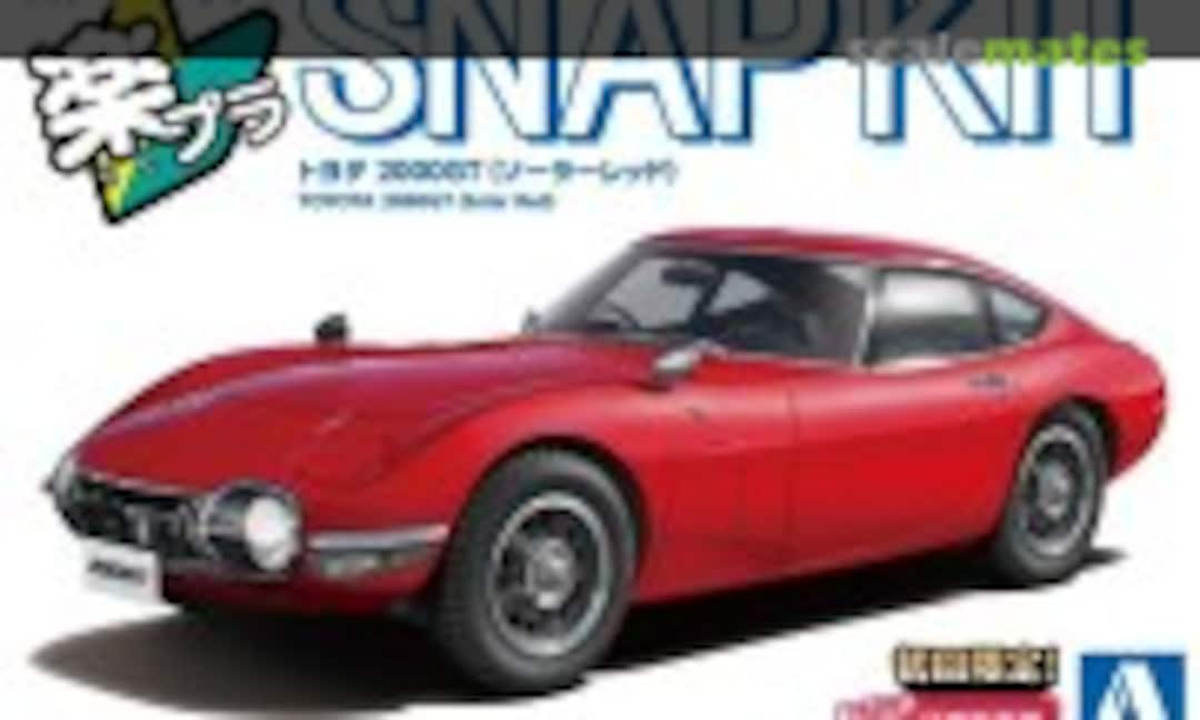 1:32 Toyota 2000GT (Solar Red) (Aoshima 068137)