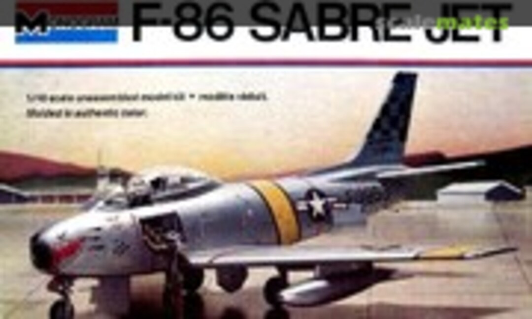 1:48 North American F-86 Sabre Jet (Monogram 5402)