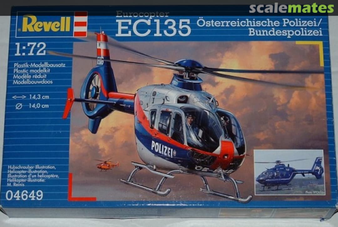 Boxart Eurocopter EC135 Österreichische Polizei/Bundespolizei 04649 Revell