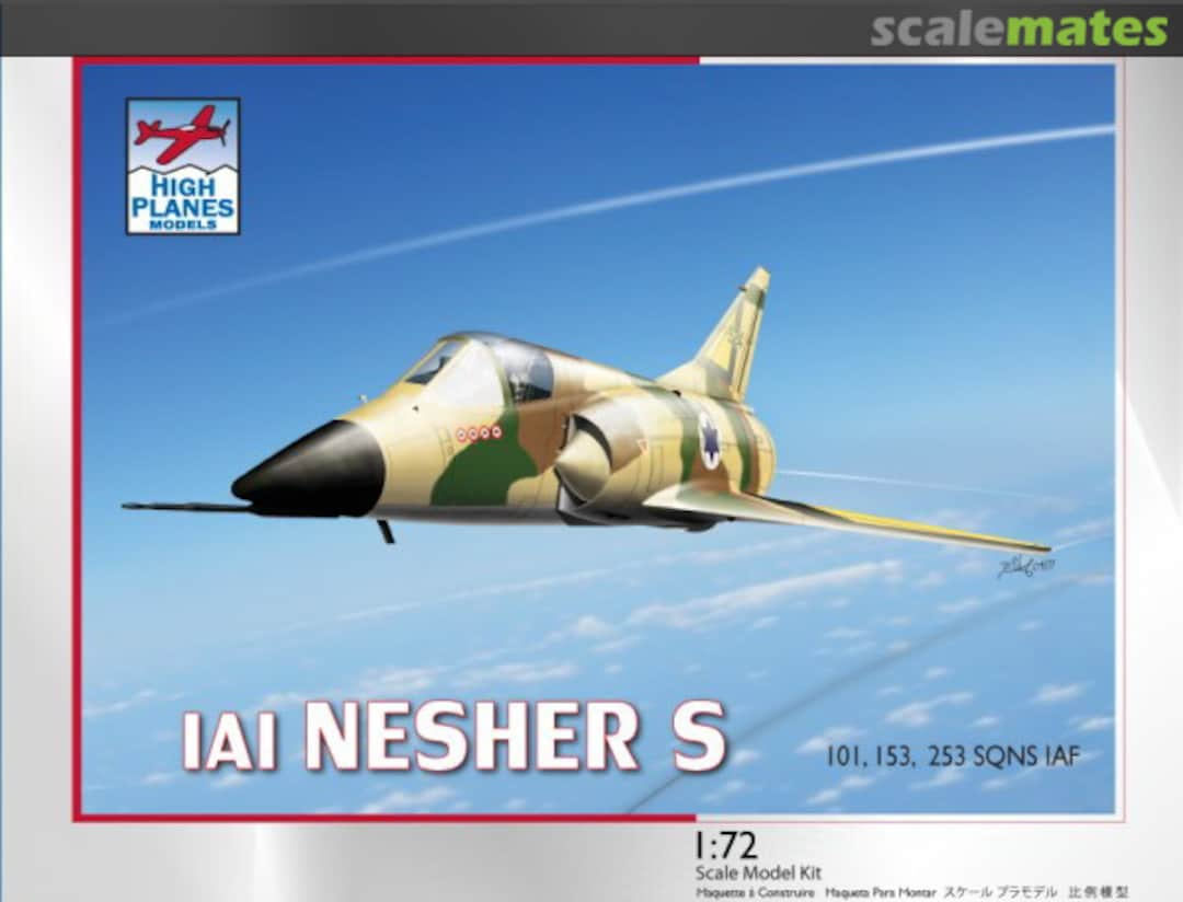 Boxart IAI NESHER S 72088 High Planes Models