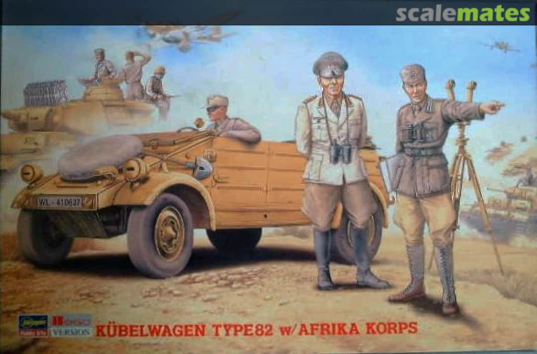 Boxart Kübelwagen Typ82 87994 Hasegawa