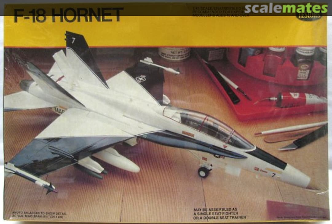 Boxart F-18 Hornet 581 Testors