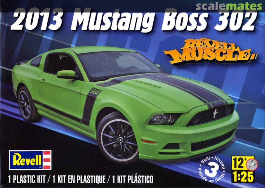 Boxart 2013 Mustang Boss 302 85-4187 Revell