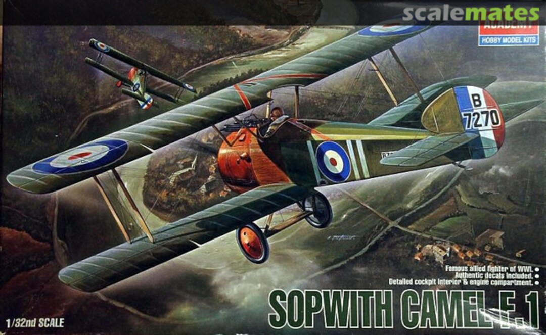 Boxart Sopwith Camel F.1 2189 Academy