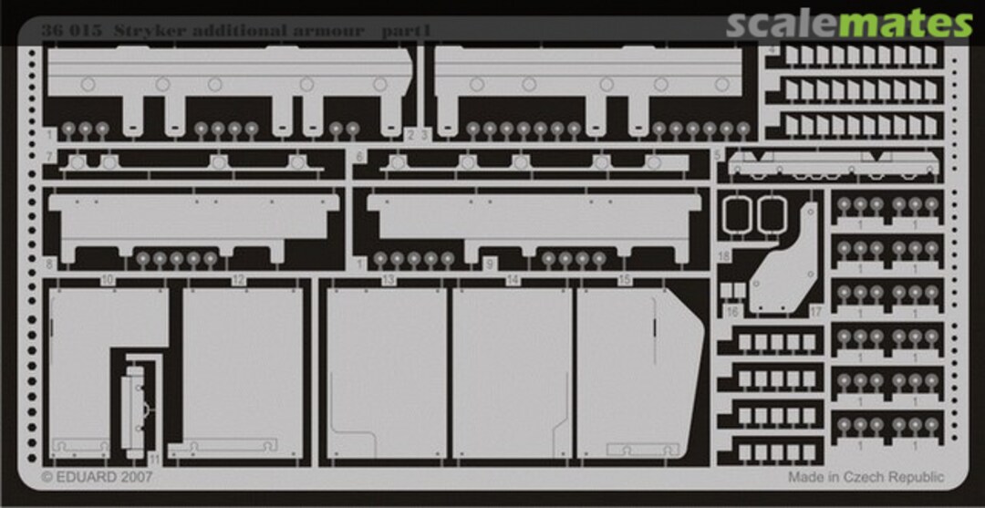 Boxart Stryker additional armour 36015 Eduard