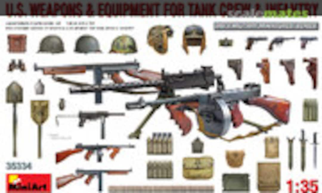 1:35 Weapons &amp; Equipment (MiniArt 35334)