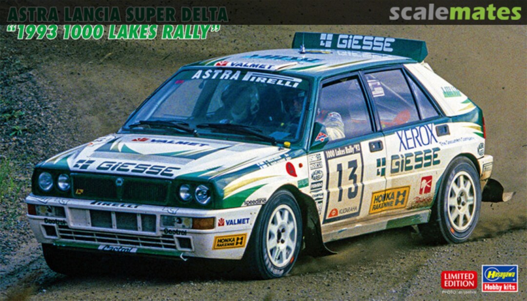 Boxart Astra Lancia Super Delta "1993 1000 Lakes Rally" 20507 Hasegawa