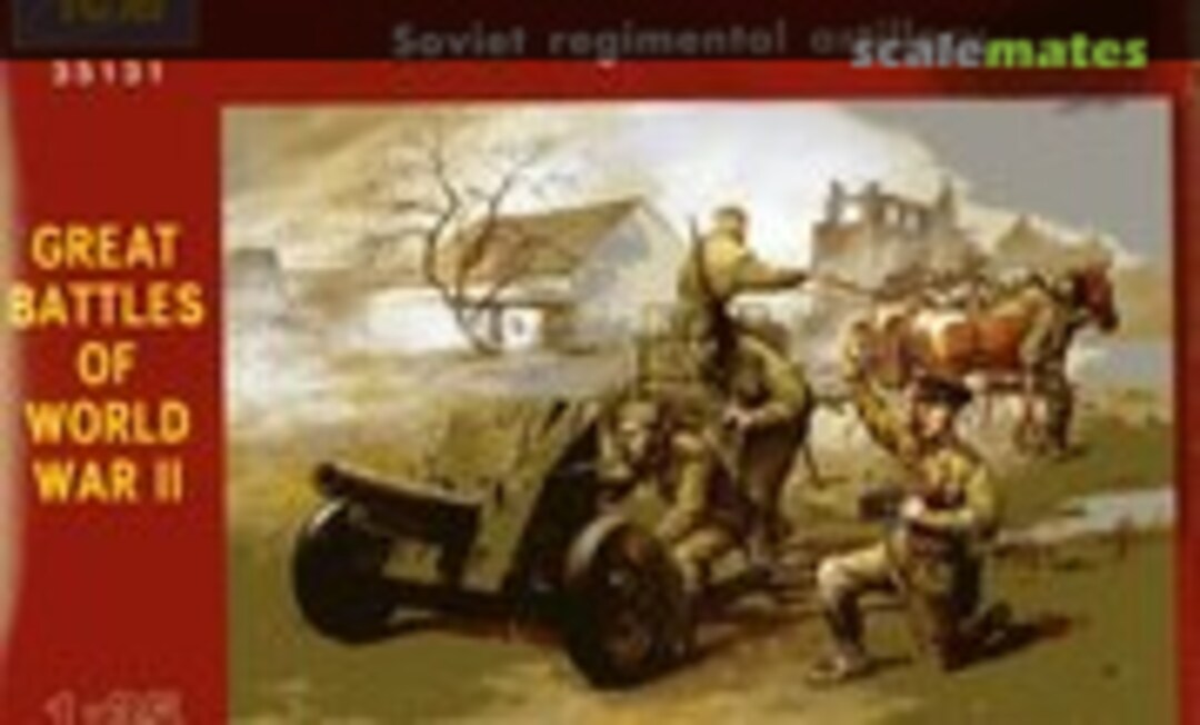 1:35 Soviet regimental artillery (ICM 35131)