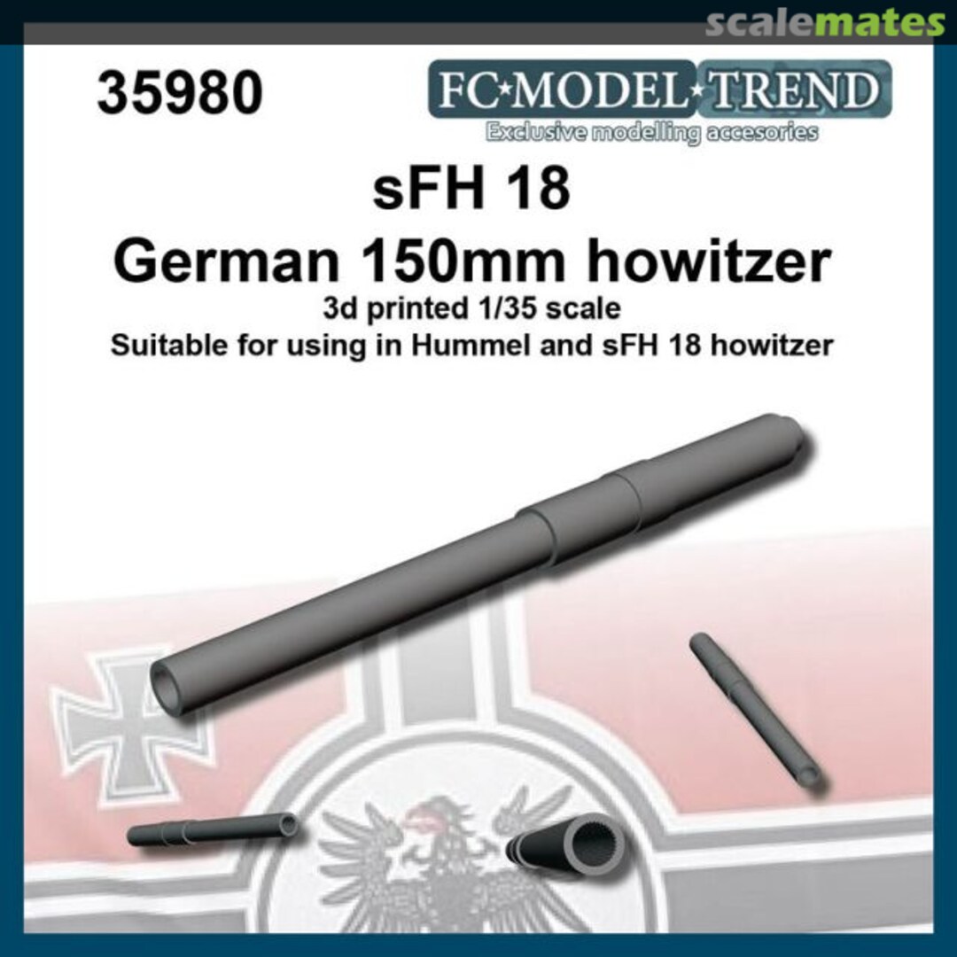 Boxart sFH 18 German 15cm howitzer 35980 FC Model Trend