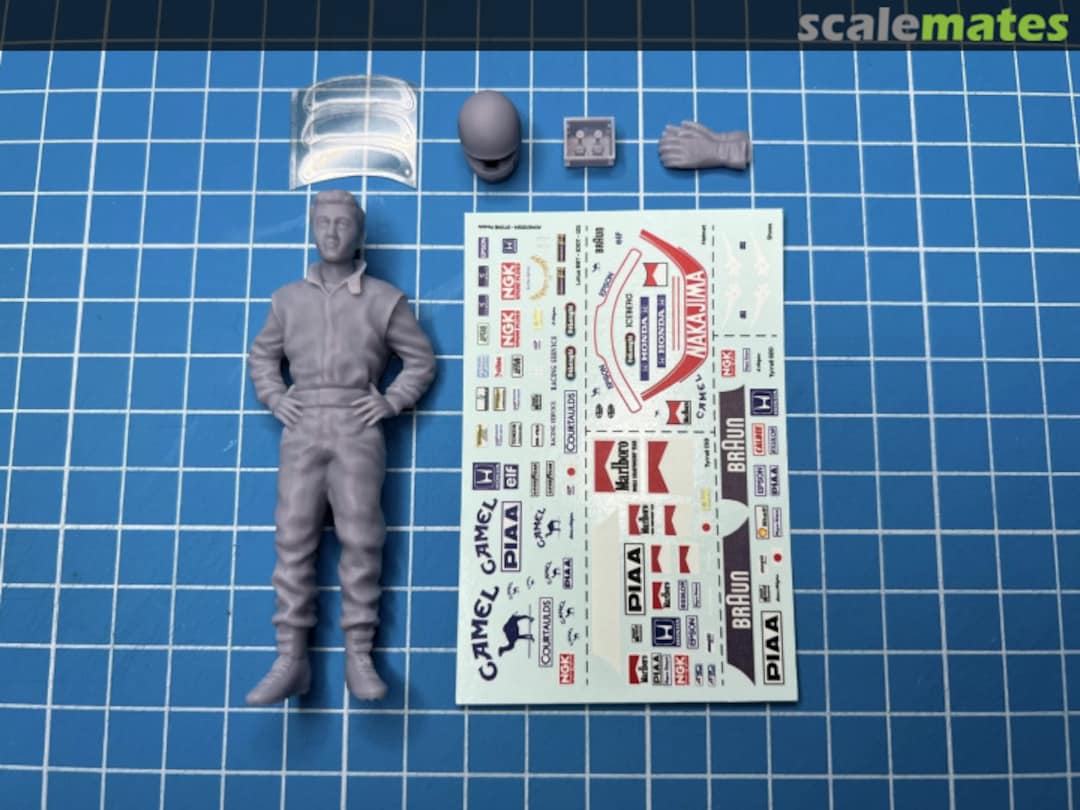 Contents Driver Satoru Nakajima A042/2024 Stone Models